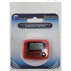 Step Counter Clip-On Pedometer With LCD Display